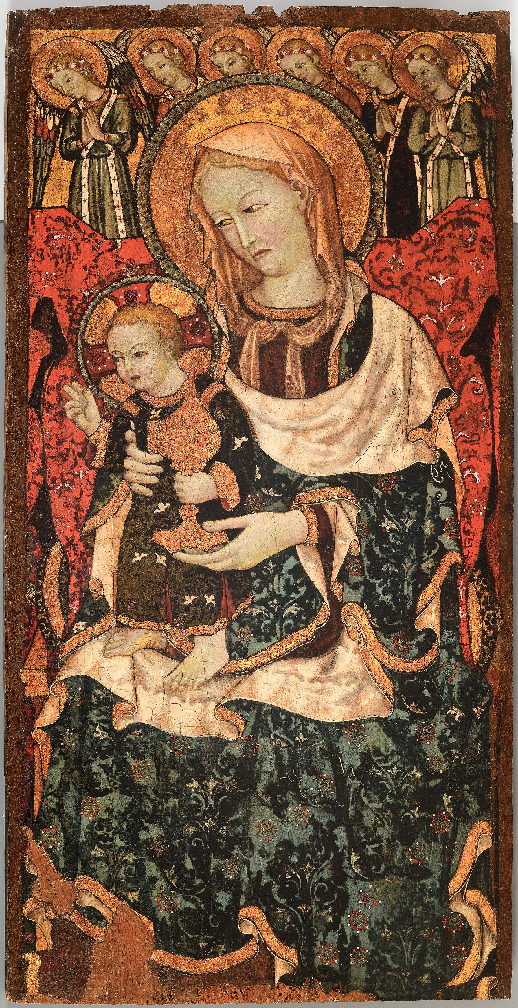 Madonna col Bambino e sei angeli