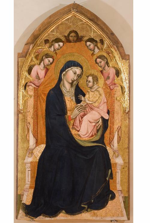 Madonna in trono col Bambino e cinque angeli