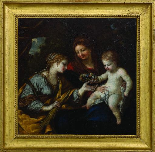 Madonna col Bambino e Santa Martina